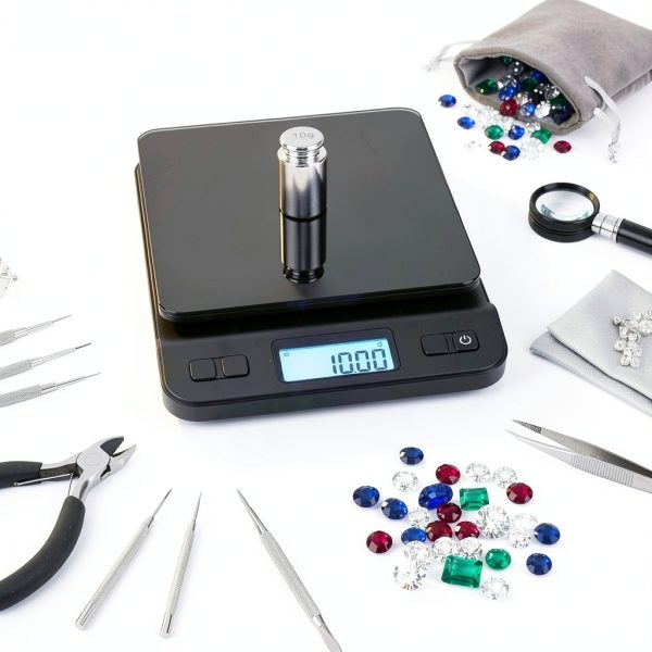 I-MART 5PCs Calibration Weights Set 1g 2g 5g 10g 20g Premium Steel Chrome Small Weights for Digital Scale Balance Jewelry Kitchen Craft Precision Scale Calibration Weight Set-2