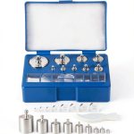 Calibration Weights 17pcs DDZ Stainless Steel Precision Kit for Scales-0