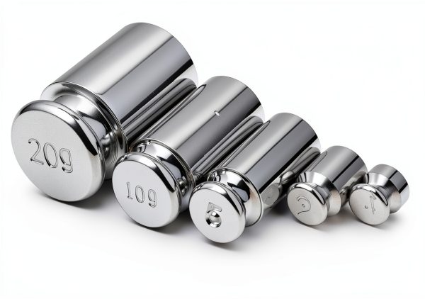 I-MART 5PCs Calibration Weights Set 1g 2g 5g 10g 20g Premium Steel Chrome Small Weights for Digital Scale Balance Jewelry Kitchen Craft Precision Scale Calibration Weight Set-6