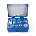 Calibration Weight Set 1000g Case and Tweezers by HFS M2 Class 8pcs-0